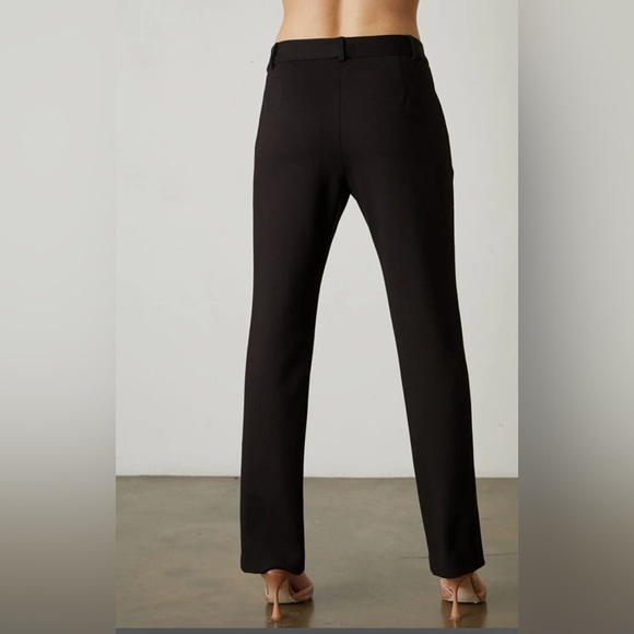 Velvet by Graham and Spencer Kyndall Straight Leg Split Pant size 0 NWT - Picture 6 of 11